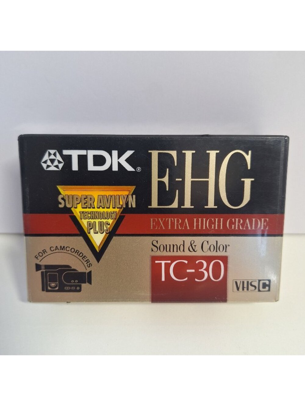 TDK E-HG TC-30 VHS-C Extra High Grade Cassette Camcorders Sound & Color Avilyn